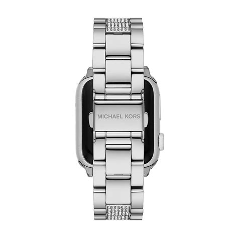 michael kors stainless steel band|Michael Kors Band for Apple Watch; Stainless Steel Smart Watch .